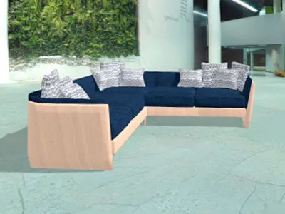 Products are entered
in the environment